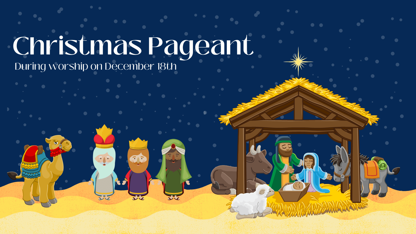 Christmas Pageant St Barnabas Lutheran Church