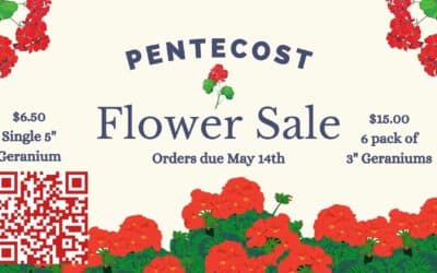 Pentecost Flower Sale!