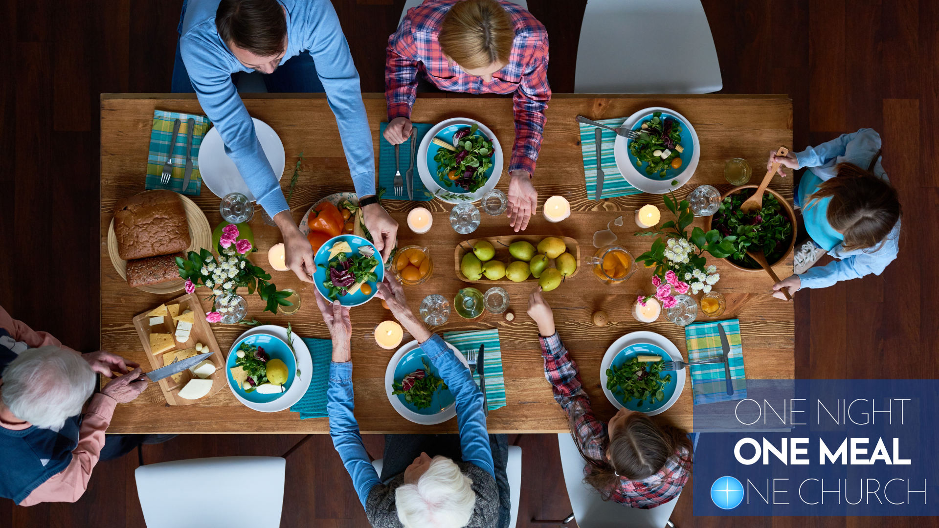 One Night, One Meal, One Church Graphic