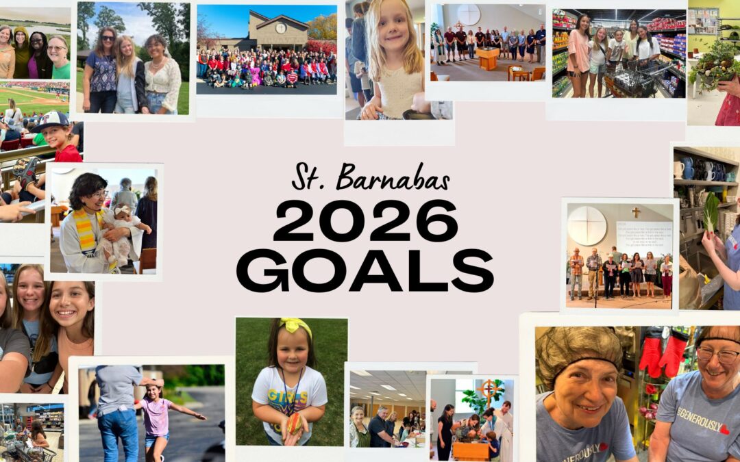 2026 Goals at St. Barnabas
